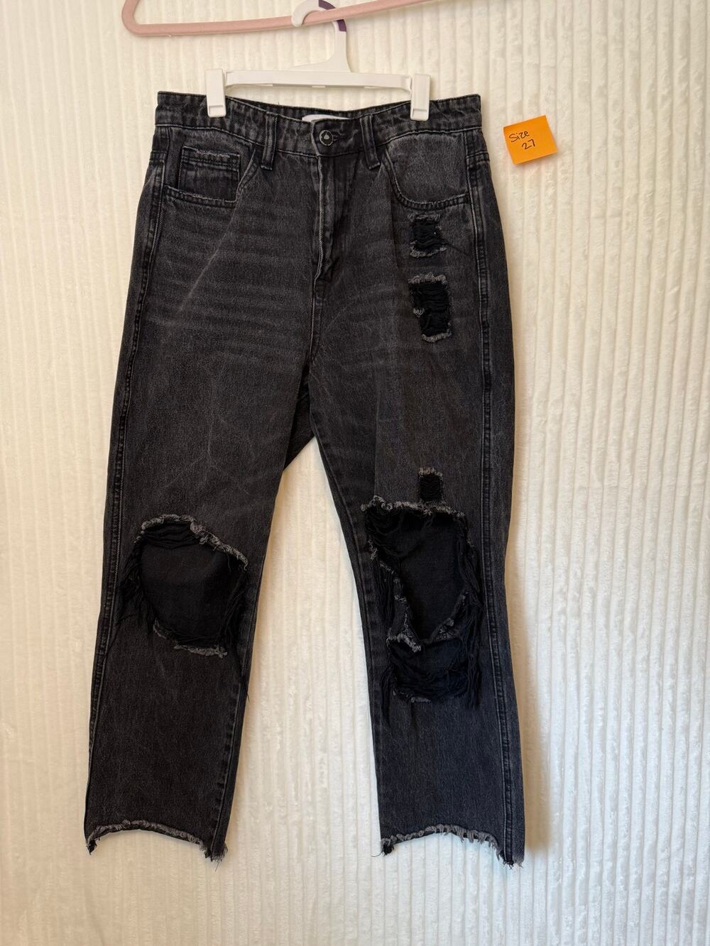 Flying Monkey distressed denim size 27